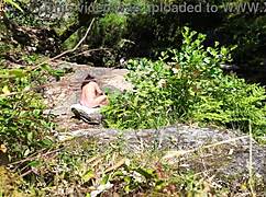 stranger bangs shocked girl on nudist beach with her huge rack bouncing—holy crap!