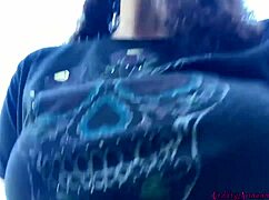 i bounce my big tits while pissing on pussy with dirty feet and shoes