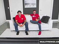 does alexis fawx lick pussy fiercely in milf hunter?