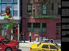 Big apple small gesture episode 10 in 3d comics cartoon