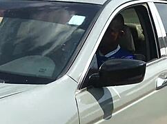 emris53 harveyxbush and itxprincess ride a roller coaster while she fingers her shaved pussy and strokes her boobs