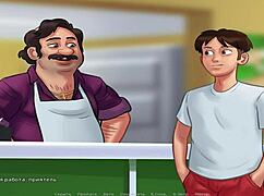 Mature Woman Helps Husband in Summertime Saga