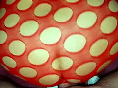 High Heels and Bodysuit Drive Him Wild for a Messy Creampie