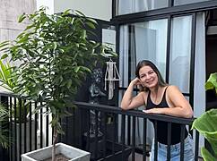 I seduce my married neighbor for a quick hairy pussy slam while hubby’s away