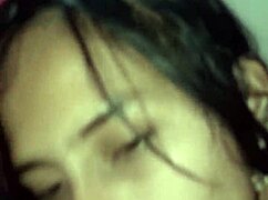 Latina teen enjoys deep pussy fucking and blowjob milking