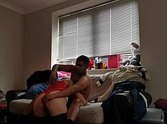 Cheating Milf Licks Ass in Homemade Video