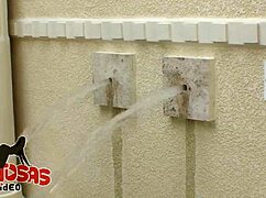 Met A Hot Blonde On The Street, She Invited Me To The Motel.