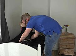 Ariel anderssen gets bound and gagged as a bondage doll in bdsm scene