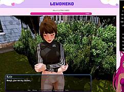 vtuber lewdneko engages in anal and creampie scenes while playing harem hotel part 14