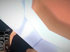 Blonde Girl Enjoys Fun Activities In Anime Hentai World