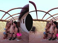 three amazing table tennis players