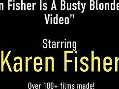 karen fisher got her mature pussy screwed by a massive long cock