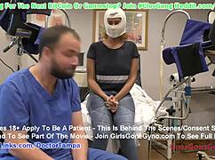 Latina teen Taylor Ortega tested for orgasms by doctor