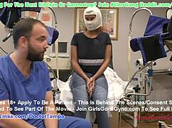 Latina teen Taylor Ortega tested for orgasms by doctor