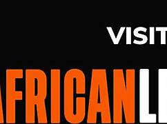 African girlfriends devour each other's pussies intensely