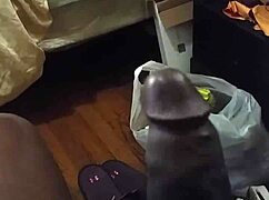 Stepmother Teasingly Flashes for Big Black Cock