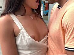 Full Scene: Small Tits Avi Love Fucked by Best Friend Outdoors