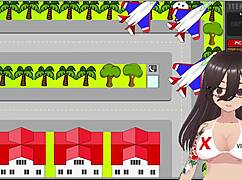 Playing Frank's Adventure 1 in Spanish, an exciting cartoon anime game.