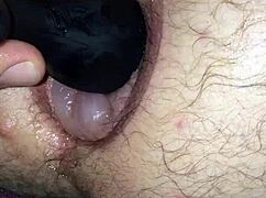 Fucking My Puffy Man Pussy with Wild Toy Action