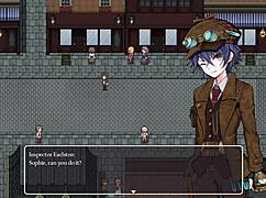 detective girl gets naked in front of old man, photo taken - part 4