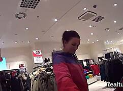 Stellar Czech Teen 18+ Seduced In Supermarket Pov