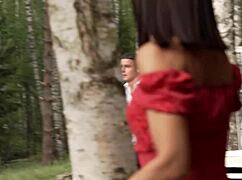 I fucked the bride's friend right before the wedding, and she saw us