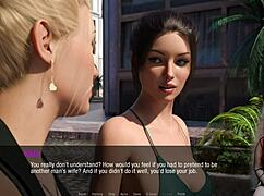 kate plays college game with coed babe