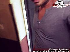 Busty Blonde Teen Meets Stranger In Public Bar