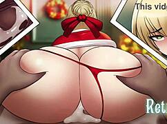 Give Them the Bbc in That Ass for Christmas Pandoras Stuffed Xmas Special Part 1