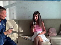 सादी टीन 18+ को बाहर रफ चुदाई मिली