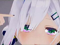 amane kanata hentai hololive strips for 3d sex dance