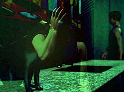 Episode 25 in The Inn features anime hentai action