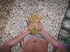 Wow! Check Out This Helpful Fox Senko-san Cosplay Maid!