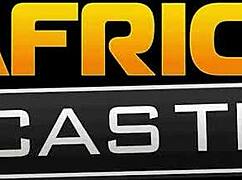 big saggy tits oiled up for doggystyle drilling in fake casting