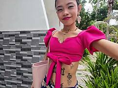 i watched this young asian cutie get fucked by an old european guy