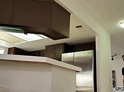 Spizoo - watch Sophia Grace and Blaten Lee handle a big dick. Their petite frames take it all!