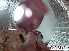 Shower Fun With Christy Dahlia And Ivan