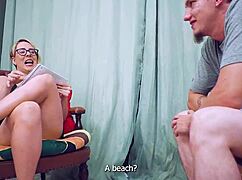 that nympho patient deepthroats my big cock so wet 😍