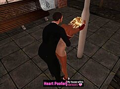 Cartoon anime hentai character cums easily for 50 bucks in sex deal