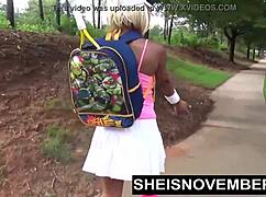 Oh dang, my face painted by huge cock, huge facial all over, grippin’ my big breasts!