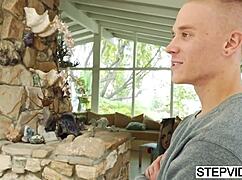 Sexy Lily Jordan Gets Nailed by Boyfriend and Stepbro in Wild Encounter