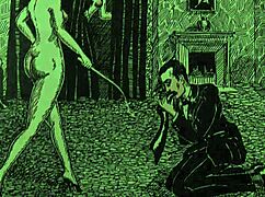 Vintage erotic drawings bring back steamy old-school vibes.