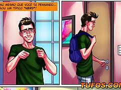 Ever seen a nerd bang both doctor and secretary? Watch this wild hentai ep 1!