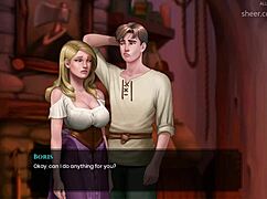 sleeping naked pixie with angry shepherd