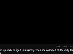 A wife and stepmother 24 seduces with big tits in lingerie