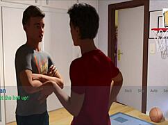 A wife and stepmother 24 seduces with big tits in lingerie