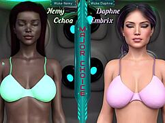 stranded in space, which mature girl with huge tits should i pick for my hentai adventure?