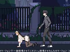 Erotic hentai game play with sexy Rika Kamiya in wild scenes