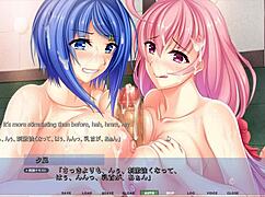 Dual Step-Sister Titfuck In Harem Route.