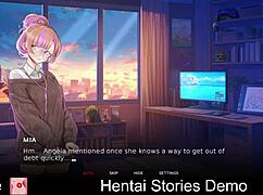 hentai stories demo featuring erotic anime game adventures